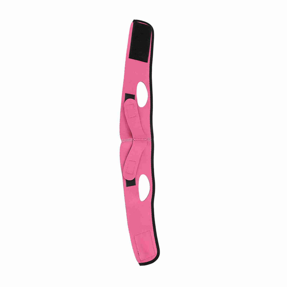 Red Facial Slimming Mask Slimming Bandages Facial Double Chin Care Weight Loss Face Belts Rose