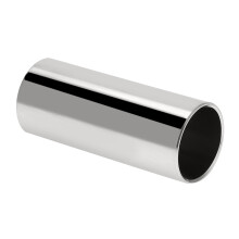 2er Set Gitarrenslides aus Edelstahl & Glas, 6 cm Tonstab Zubehör