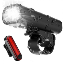 Fietsverlichting Led Set | Fietsverlichting Usb Oplaadbaar Fietsverlichting Waterdicht