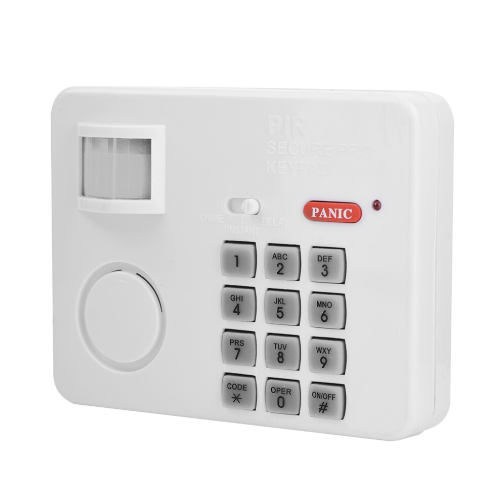 Wireless Pir Motion Sensor Alarm Password Home Security Keypad Remote Infrared Detectors 9321324271671