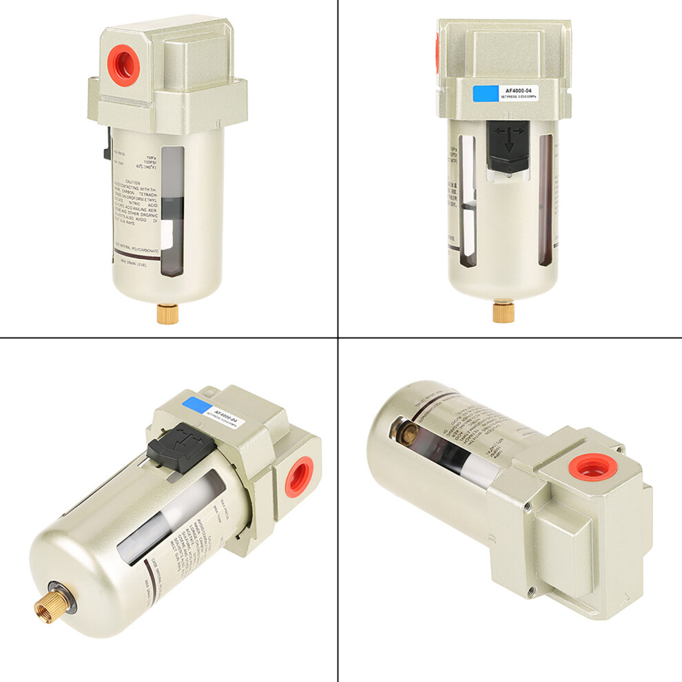 1 Pcs Af4000-04 Pt1/2 Air Filter Source Processing Component For Moisture Water Filtration 8711324272289
