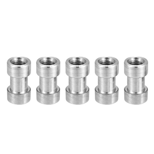 5pcs 1/4"-20 and 3/8"-16 Female Spigot Screw Threaded Adapter for Camera Flash Light Bracket 1