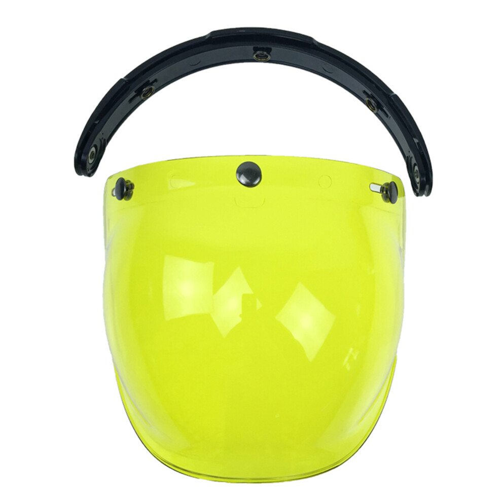 3-Snap Bubble Wind Visor For Biltwell Gringo&Bonanza Motorcycle Helmet 9451324273402