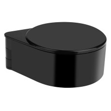 Schwarze 3-stöckige Acryl-Bar-Glas-Rand mit Limetten-, Salz- und Zucker-Behältern, 16 cm