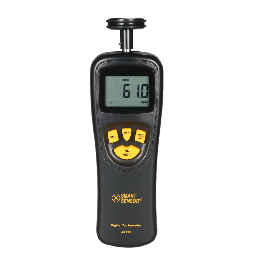 Smart Sensor Handheld Contact Lcd Digital Tachometer Speedometer Tach Meter Wide Measuring Rang 0.5 ~ 19999 Rpm 4231324275362