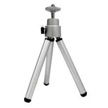 Mini-Projektor-Stativ aus Aluminiumlegierung, silber, für sichere und stabile Befestigung