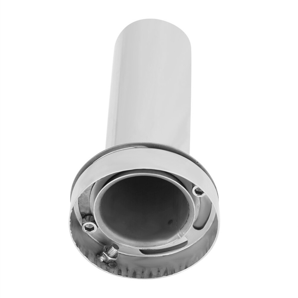 Universal Adjustable 4 Inch Round Exhaust Muffler Tip Removable Sound Silencer 6921324275995
