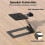 Speaker Stand Desktop Metal-Z-Shaped Accessories for Boss Speaker 1pcs 6