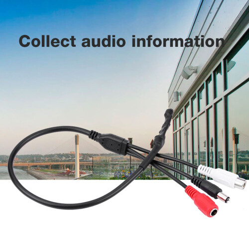 Mini Microphone High Sensitive Pickup Audio Mic for CCTV Security Camera DVR Sound 2
