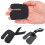 Leder-Fingerkettenschutz für Bogenschießen, Schwarz, 7,7 cm 9