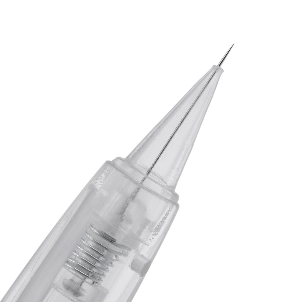 30Pcs 1R Eyebrow Tattoo Needle With Cap Disposable Sterilized Tattoo Needle for Tattoo Pen Machine Microblading Pen For Eyebrows Lip Tattoo