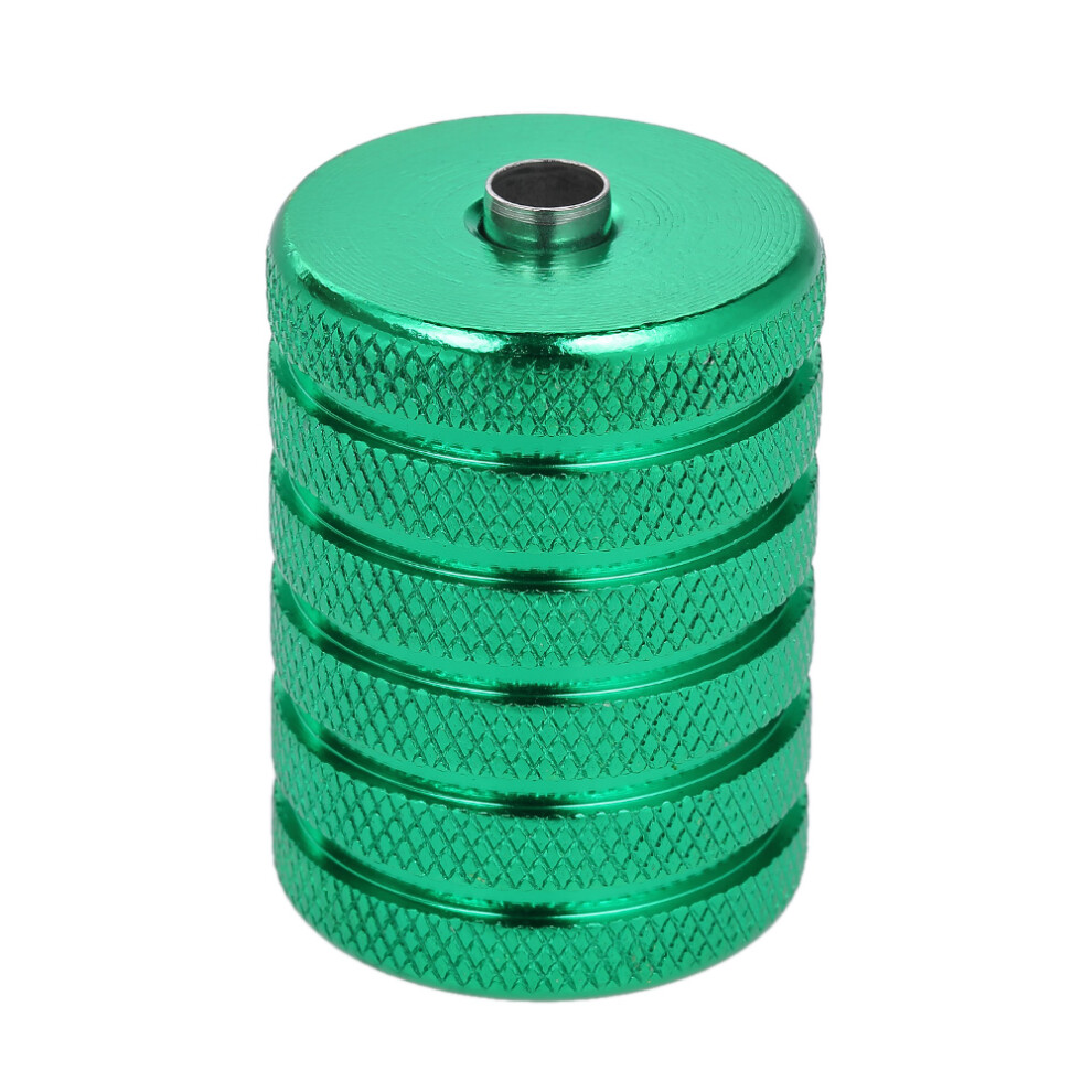 35mm Aluminum Tattoo Machine Handle Grip Tube Adjustable For Cartridge Tattoo Needle Rotary & Coil Tattoo Machine Gun Handle Grip Green
