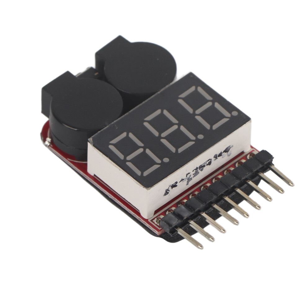 3Pcs/Set Rc 1S-8S Lipo Battery Led Tester Low Voltage Alarm Buzzer Checker Rc Accessory 3661324278406