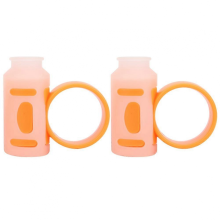 Pince de contrôle pour baguettes de batterie, contrôleur de doigt antidérapant, outil auxiliaire rotatif pour batteur (blanc orange)