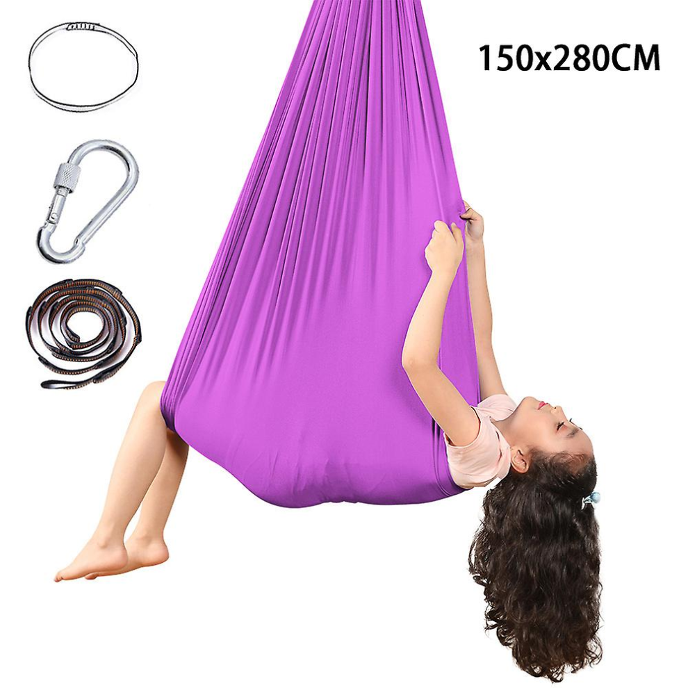 Balançoire câline pour enfant ayant des besoins spéciaux Sac à câlins élastique réglable Chaise hamac pour