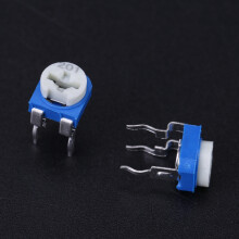 375Pcs 15 Values Potentiometer Variable Resistor Assortment Kit with Box