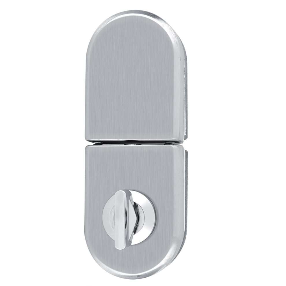 Stainless Steel 10~12Mm Glass Door Lock Rotary Knob Open/Close Home Hotel Bathroom Use 3461324279485