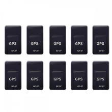 Lot de 10 mini-appareils GPS magnétiques GF07, suivi en temps réel, télécommande pour voiture et moto
