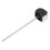 Bass Drum Pedal Beater Felt Handle Percussion Instrument Accessory 4