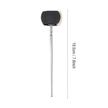 Bass Drum Pedal Beater Felt Handle Percussion Instrument Accessory