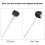 Bass Drum Pedal Beater Felt Handle Percussion Instrument Accessory 3