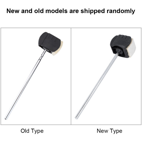 Bass Drum Pedal Beater Felt Handle Percussion Instrument Accessory 2