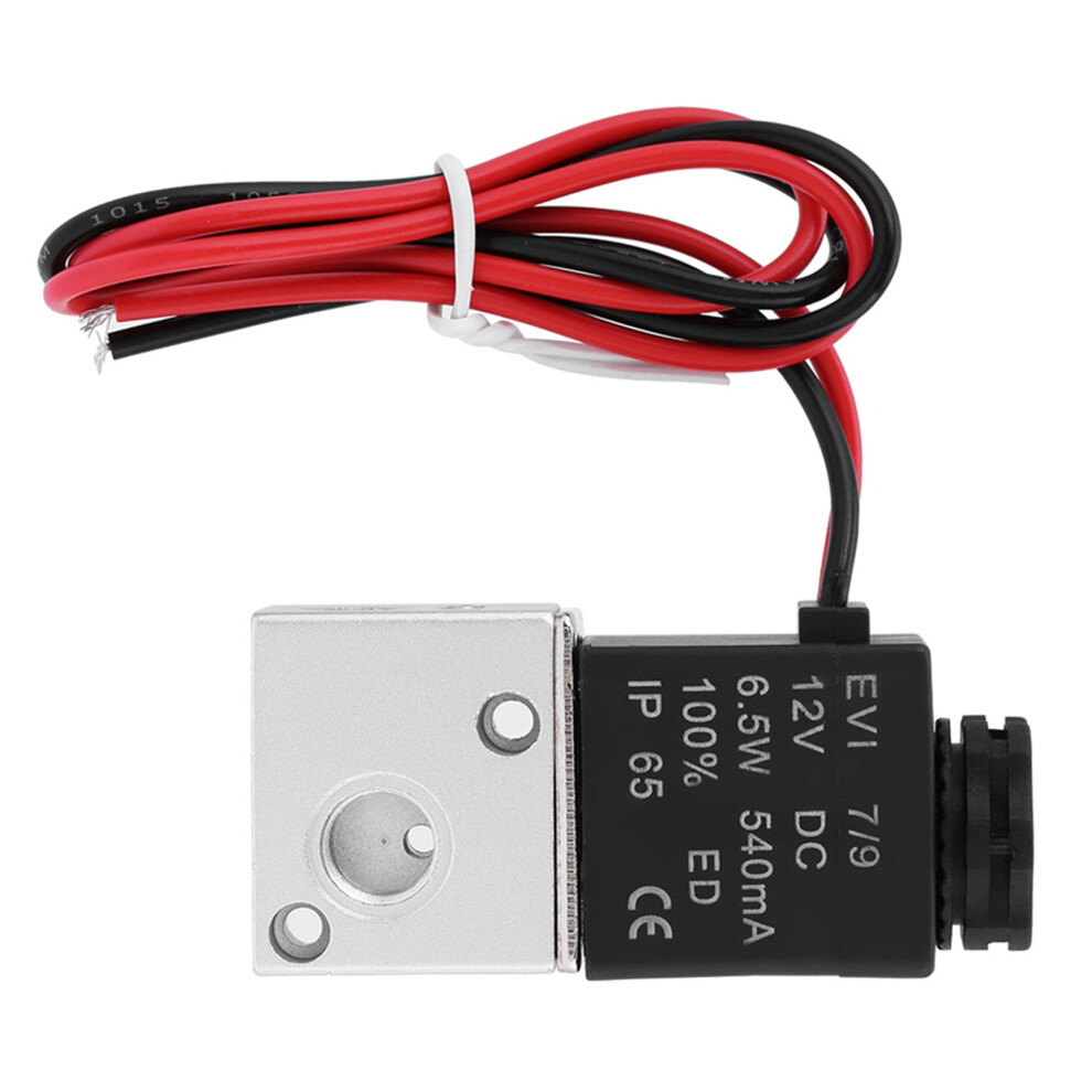 3V1-06 3 Way 2 Position 1/8" Bsp Normally Closed Pneumatic Solenoid Air Valve( Dc 12V) 8721324280870
