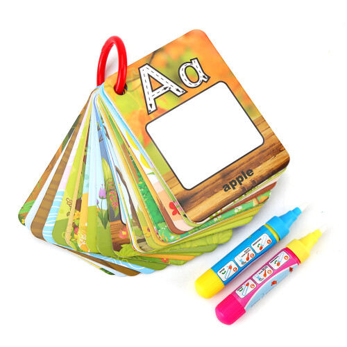 Baby Wasser-Malbilder-Set | Wiederverwendbar, 26 Stück, 12x8,5 cm 1