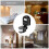 -240V Adjustable PIR Body Motion Infrared Sensor Detector Light Bulb Switch (Black) 13