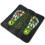 Walk Stone Massage Mat PP Stone Road Foot Massage Pad Black 8