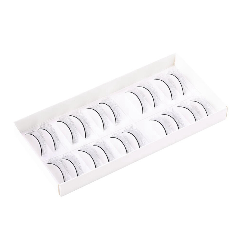 10 Pairs Practice Eyelashes False Lashes for Eyelash Extension Grafting Training Eye Makeup