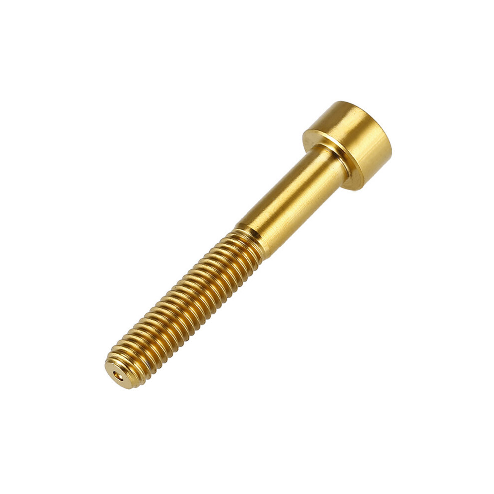 1Pc Titanium Bike Headset Stem M6 Thread Bolt Bicycle Accessory (Gold M6-40) 9361324283526
