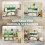 (Green) AIYAPLAY 3-Tier Kids Storage Shelf with 6 Removable Fabric Boxes 7