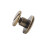 20pcs Flat Head Copper Brass Screws Nuts Nails Rivets Leather Cap Accessory (5mm) 8