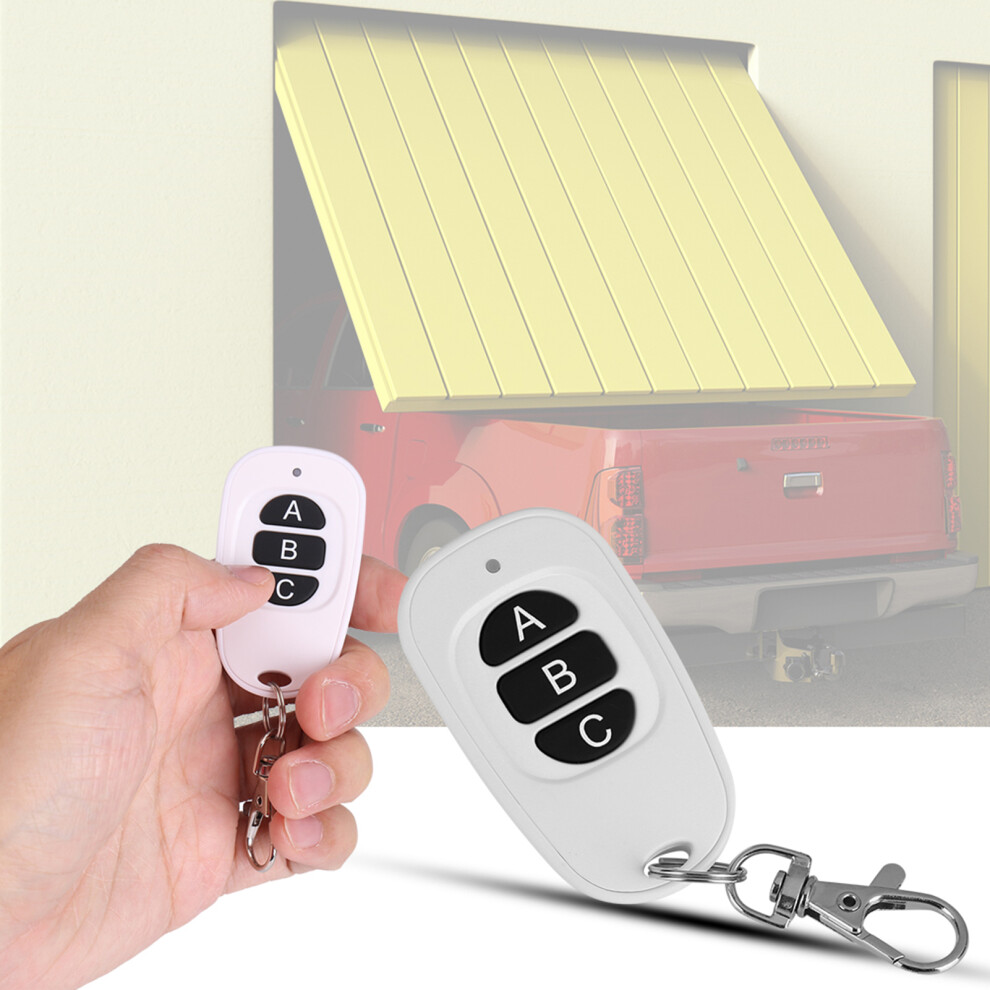 433Mhz Ev1527 1~4 Channel Rf Wireless Remote Control Transmitter For Easy Control 3 Buttons 4941324284201