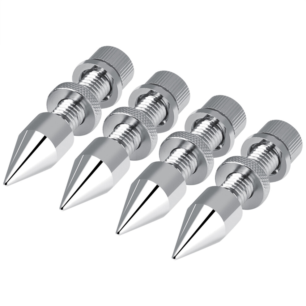 4 Pcs Speaker Spike Isolation Spikes Stand Foot Hifi Speaker Shockproof Cone Base Pads 4141324285271