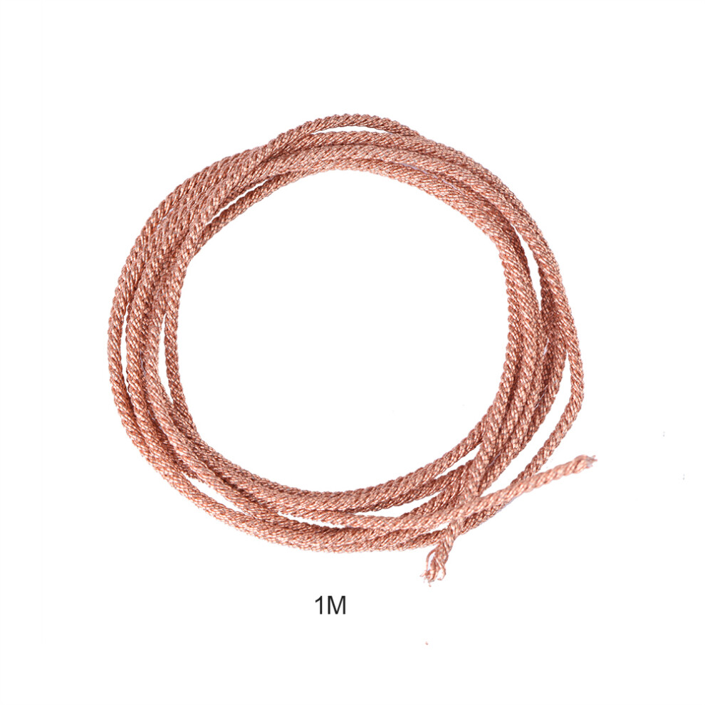 1M 12 Strands Speaker Lead Wire Subwoofer Woofer Lead Wire Repair Braided Copper Wire 4681324285517