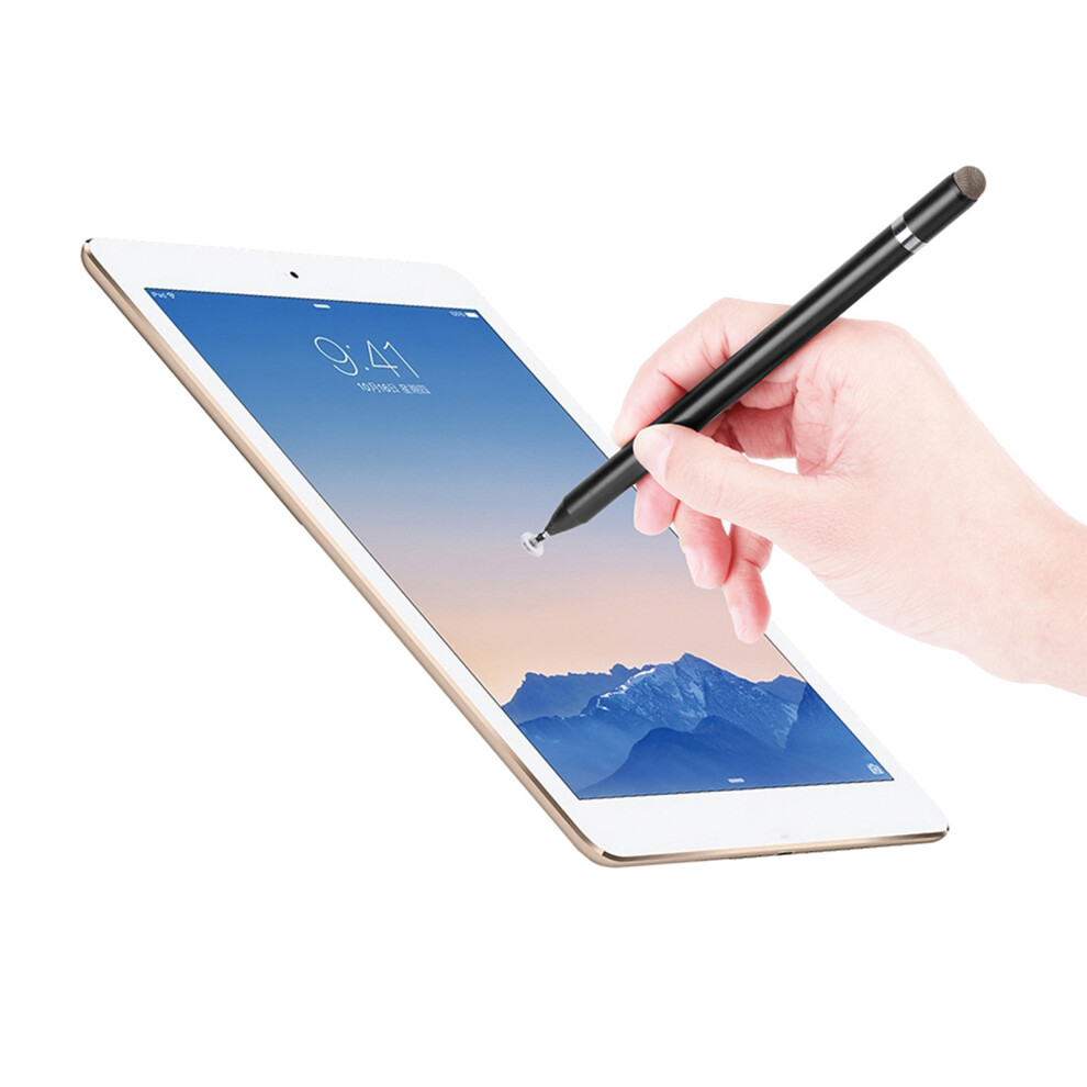 Capacitive Touch Screen Drawing Writing Stylus Pen For Iphone Tablet Ipod Black 9341324286055