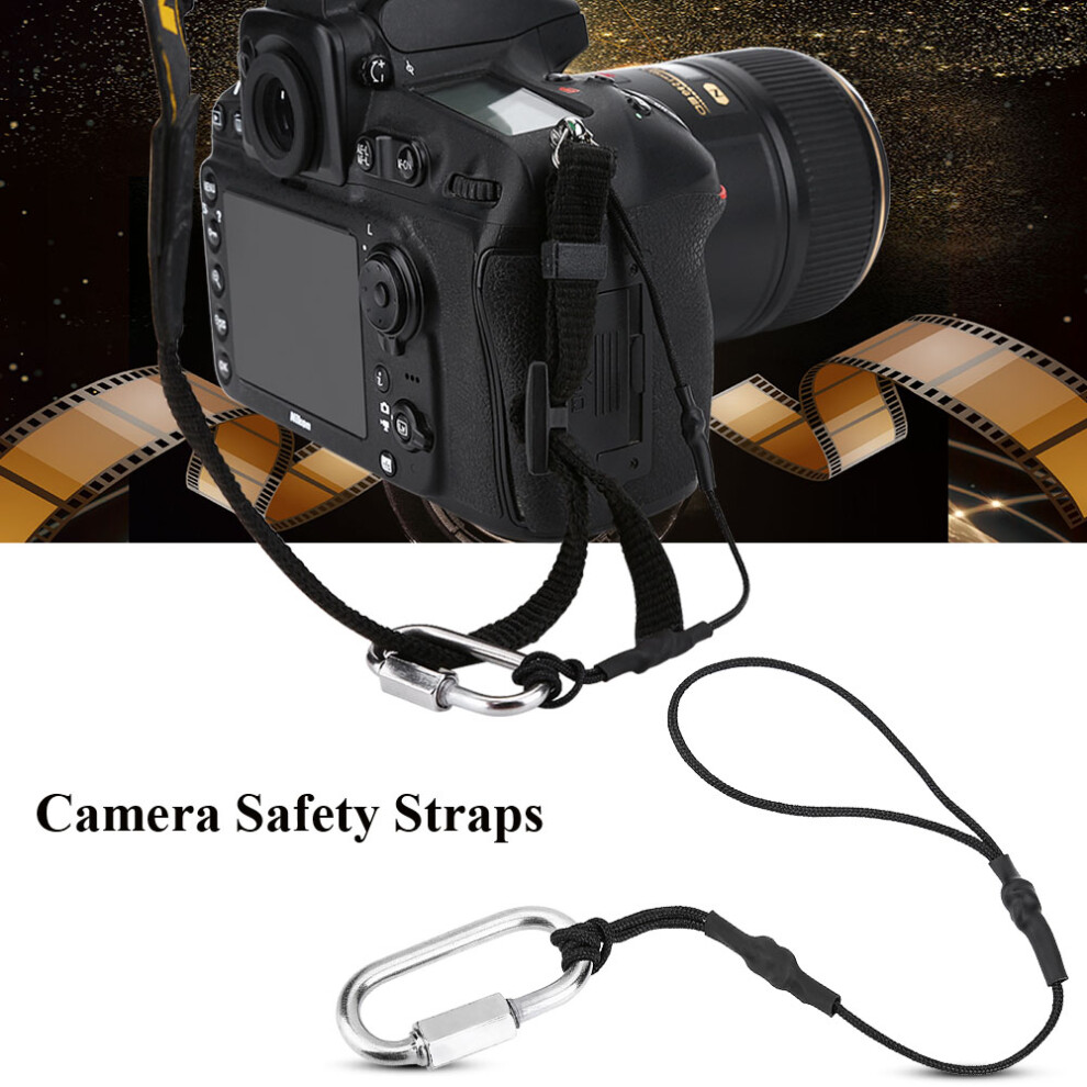 Universal Durable Camera Strap Safety Rope Tether With Clip Hook For Dslr Mirrorless Cameras 6941324286876