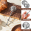 2 PCS Kitchen Tools Stainless Steel Tea Strainer Flour Duster 6