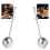 2 PCS Kitchen Tools Stainless Steel Tea Strainer Flour Duster 2