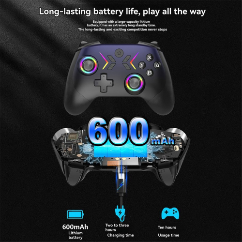 Χειριστήριο παιχνιδιών για Switch/Switch PRO/Switch Lite/PC/Κινητό C 2