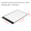 A4 LED Tracing Board Light Box Stencil Drawing Thin Pad Table for Tattoo Art Artist 10