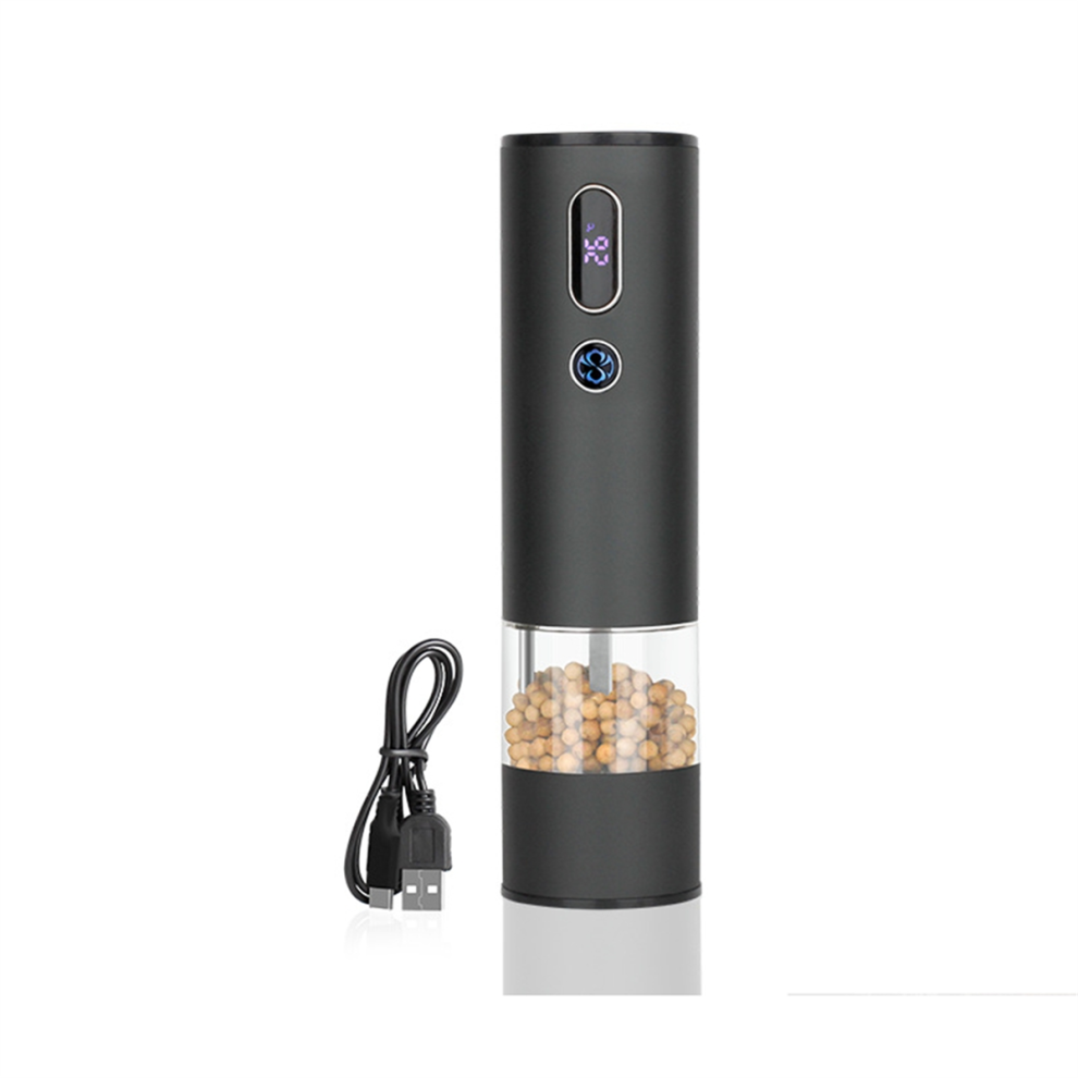 Electric Grinder Pepper Grinder Usb Rechargeable Kitchen Gadget 4854133338600