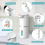 Touchless Foam Soap Dispenser, with 4 Adjustable Levels 5