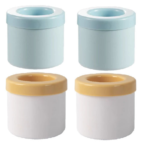 Cylindrical Ice Tray Squeeze Ice Cup Mini Square Ice Ball Mold