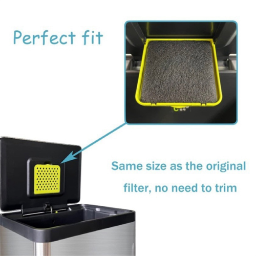 Trash Can Deodorizing Filter Refill for Trash Cans and Compost Bins 1