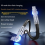 Type-C to Type-C 180 Swivel Double Elbow Mech Data Cable 1m 2