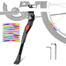 Bike Kickstand Aluminum Adjustable Bicycle Cycling Center Bracket