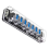 Rozdzielacz USB HUB Multi 7 portów High Speed USB 3.0 5